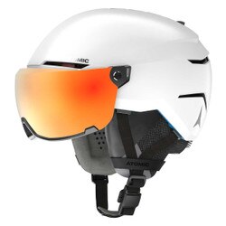Atomic Savor GT Amid Visor HD Helmet in Heather White